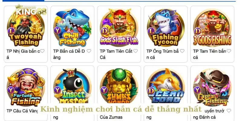 Kinh nghiệm chơi bắn cá thắng lớn nhất