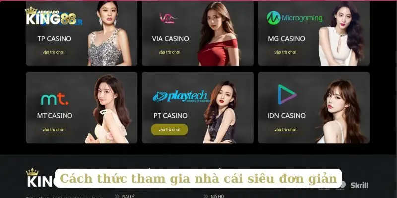 Cách thức tham gia nhà cái siêu đơn giản